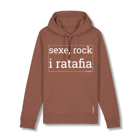 Dessuadora | Sexe rock i ratafia | Cotó orgànic | Els Ximplets