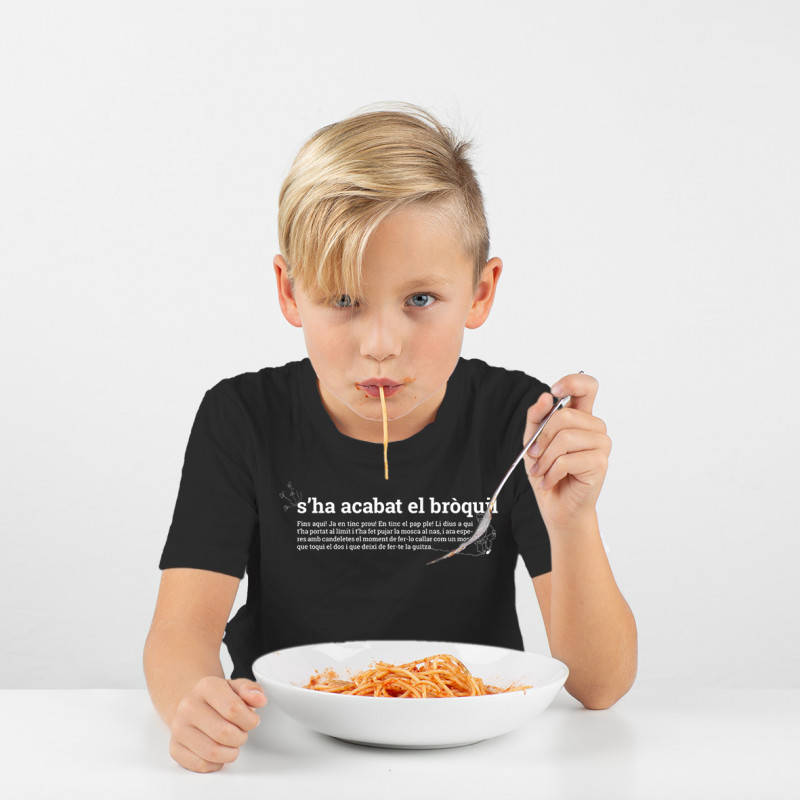 S'ha acabat el bròquil - samarreta infantil - unisex